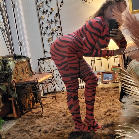 Zebra mesh 2 piece set - Picture 9 of 12